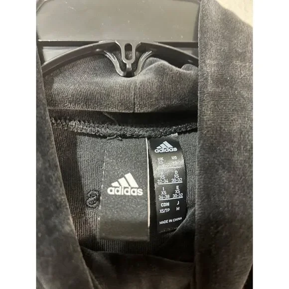 Adidas Sport‎ ID Velour Cropped Top Long Sleeve XS - Picture 5 of 6